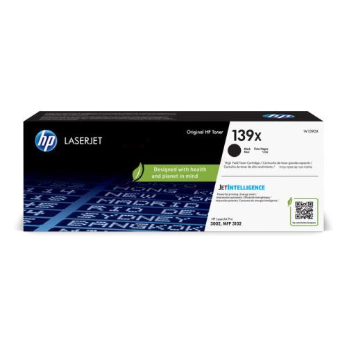 HP Toner svart (W1390X / 139X) (høy kapasitet)