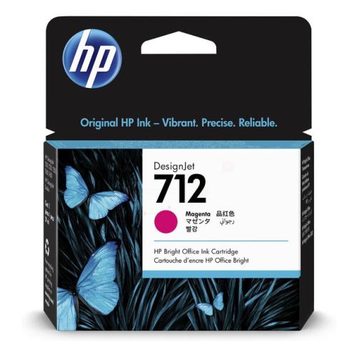 HP Blekkpatron magenta (3ED68A / 712)