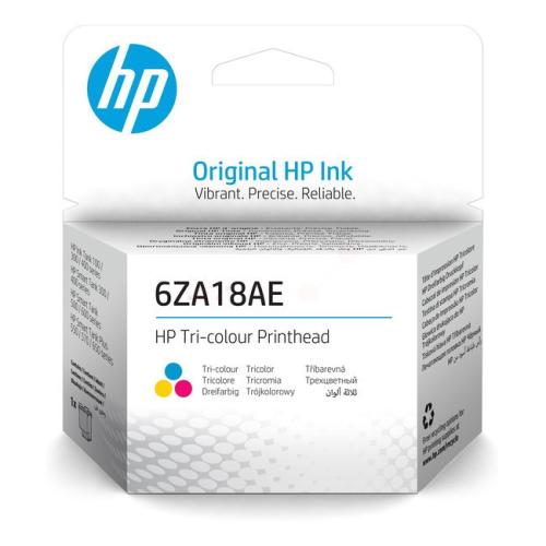 HP Skriverhode cyan / magenta / gul (6ZA18AE /)