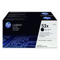 HP Toner svart (Q7553XD / 53XD) (Dobbelpakke)