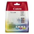 Canon Blekkpatron cyan / magenta / gul (0621B029 / CLI8) (multipack)