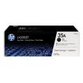 HP Toner svart (CB435AD / 35A) (Dobbelpakke)