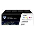 HP Toner cyan / magenta / gul (CF252XM / 410X) (multipack)