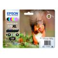 Epson Blekkpatron svart / cyan / magenta / gul / cyan foto / magenta foto (C13T37984010 / 378XL) (multipack, høy kapasitet)