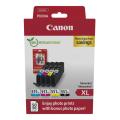 Canon Blekkpatron / fotopapir svart / cyan / magenta / gul (6443B006 / CLI551XL) (multipack, høy kapasitet)