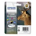 Epson Blekkpatron cyan / magenta / gul (C13T13064012 / T1306) (multipack)