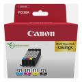 Canon Blekkpatron svart / cyan / magenta / gul (0386C005 / CLI571) (multipack)