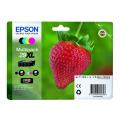 Epson Blekkpatron svart / cyan / magenta / gul (C13T29964012 / 29XL) (multipack, høy kapasitet)