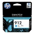 HP Blekkpatron cyan (3YL77AE / 912)