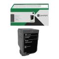 Lexmark Toner svart (81C2XK0 / 081C2XK0) (Return, høy kapasitet)